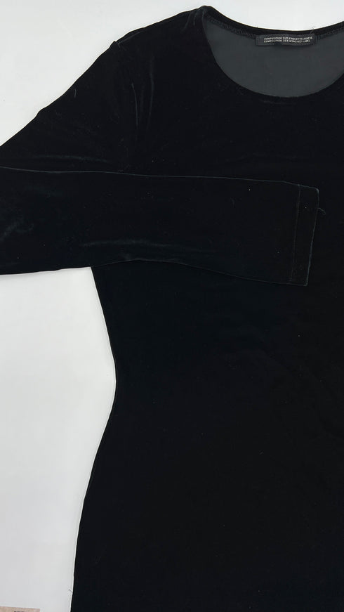 Longsleeve in velluto