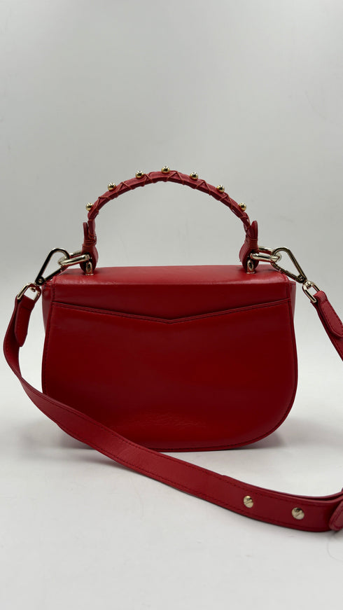 Borsa manico borchie