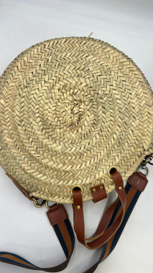 Borsa in paglia con tracolla
