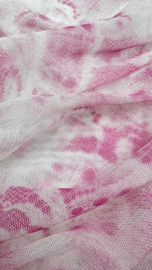 Abito corto tie-dye