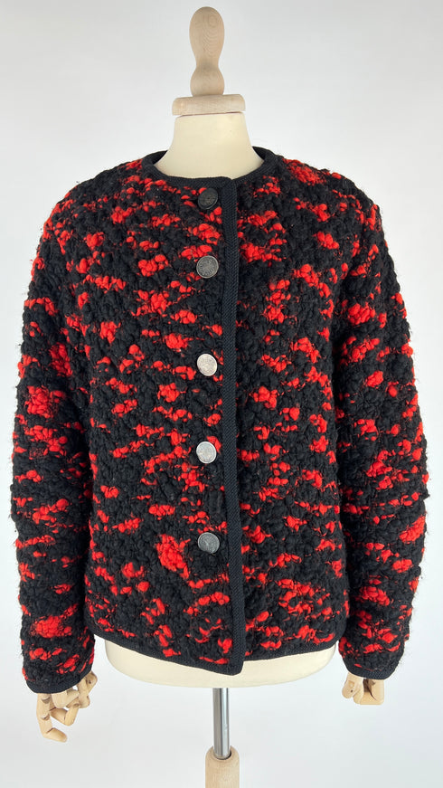 Giacca bouclé vintage