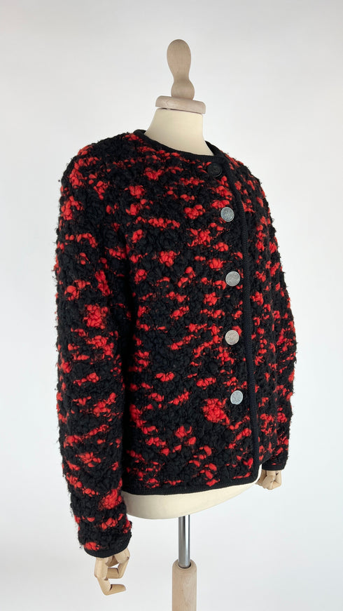 Giacca bouclé vintage