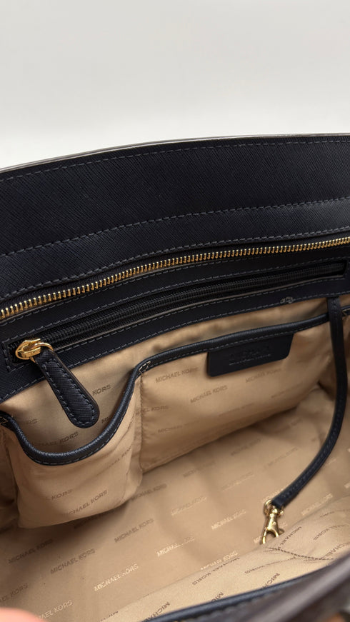 Borsa in pelle saffiano