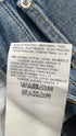 Jeans slim con cartellino