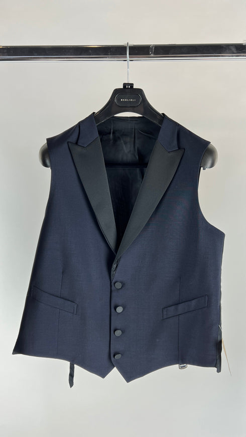 Completo tre pezzi blu