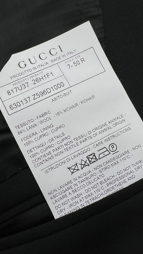 Completo in lana mohair