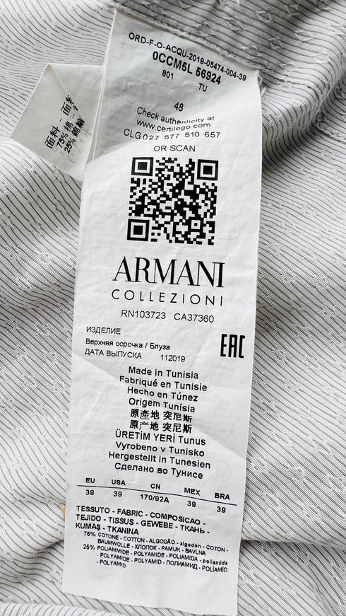 Camicia fantasia rombi