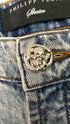 Jeans con fiamme