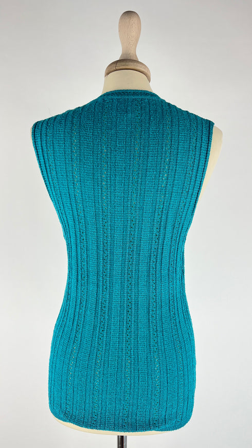 Top in maglia lavorato