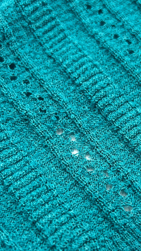 Top in maglia lavorato