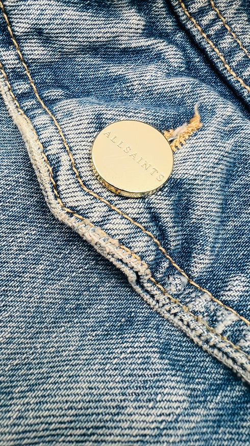 Giacca lunga in denim