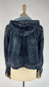 Giacca in denim con cappuccio