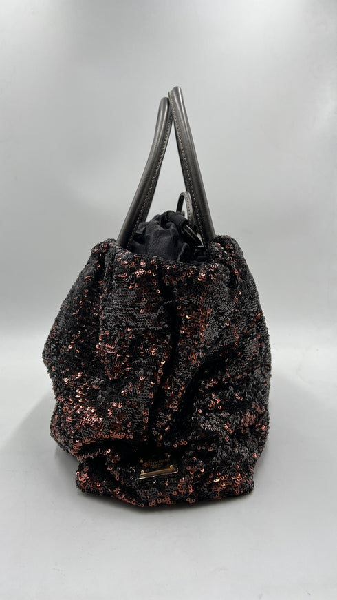 Shopping bag paillettes