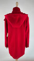 Cappotto lana-cashmere rosso