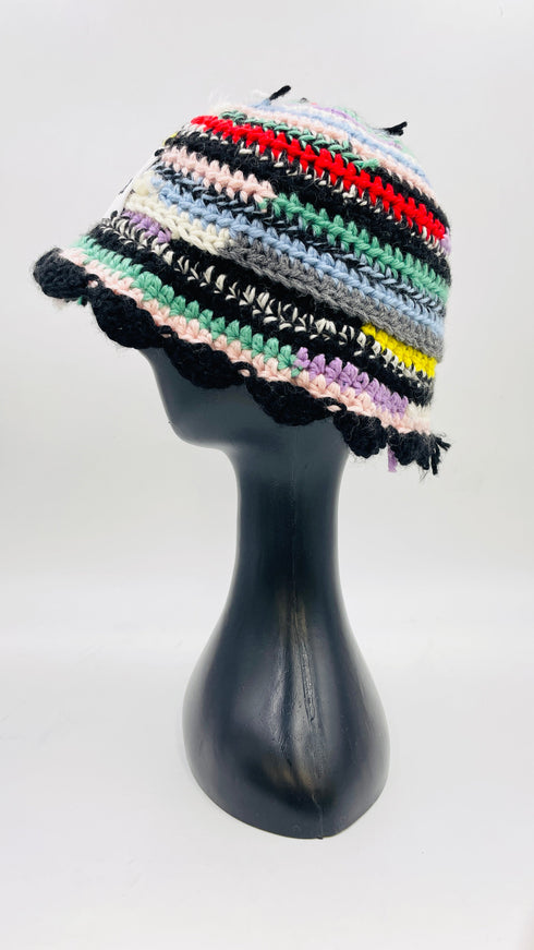 Cappello multicolor reversibile