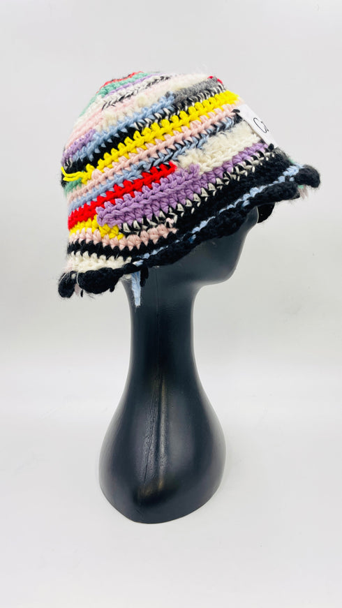 Cappello multicolor reversibile