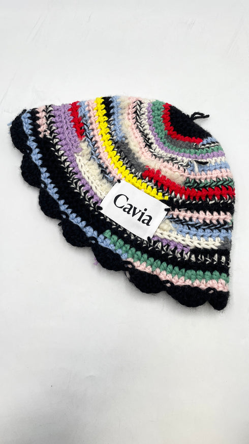 Cappello multicolor reversibile
