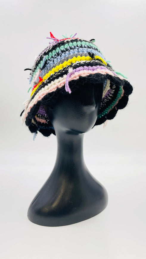 Cappello multicolor reversibile