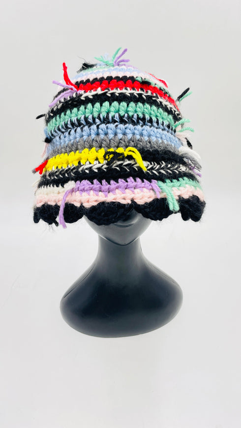 Cappello multicolor reversibile