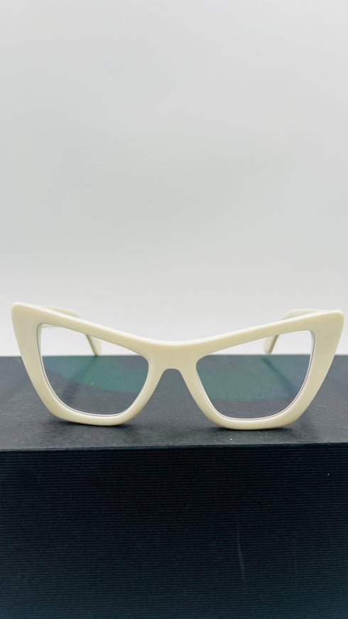 Occhiali da vista bianchi