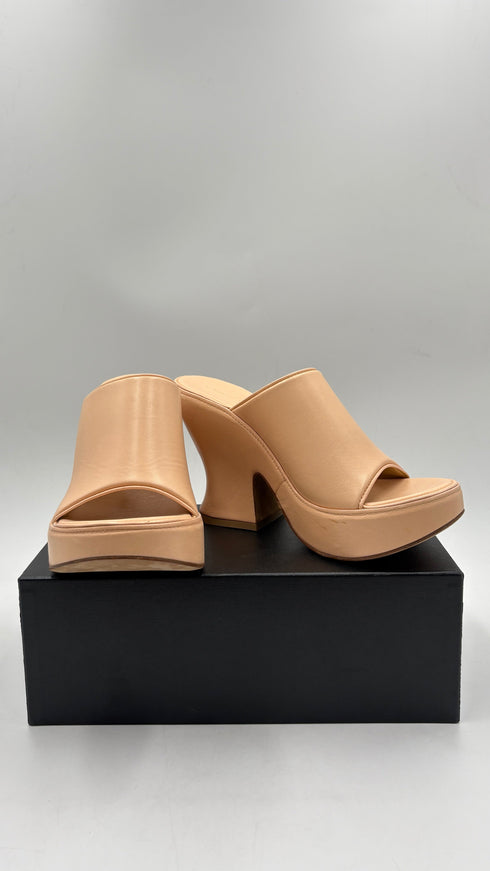 Mules in pelle N°38