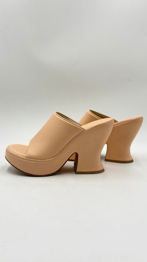 Mules in pelle N°38