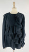 Longsleeve nera con ruche