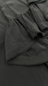 Longsleeve nera con ruche