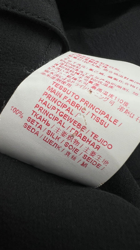 Longsleeve nera con ruche