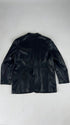 Blazer monopetto in pelle