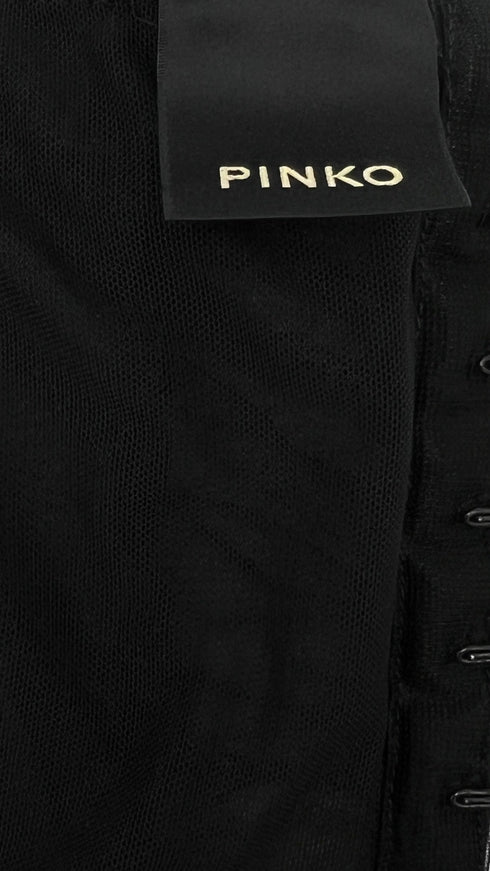 Top arricciato stampato