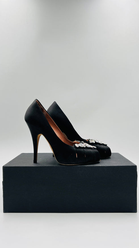 Opentoe con strass N.36