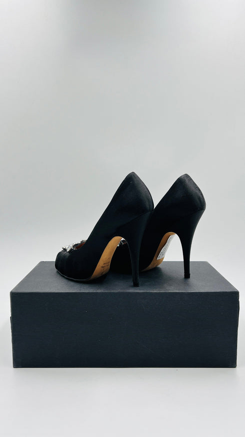 Opentoe con strass N.36