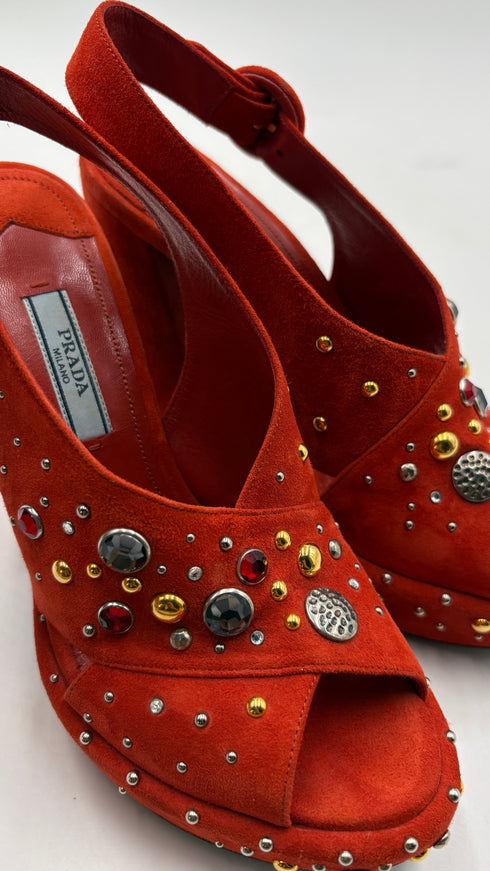 Sandali rosso N°36