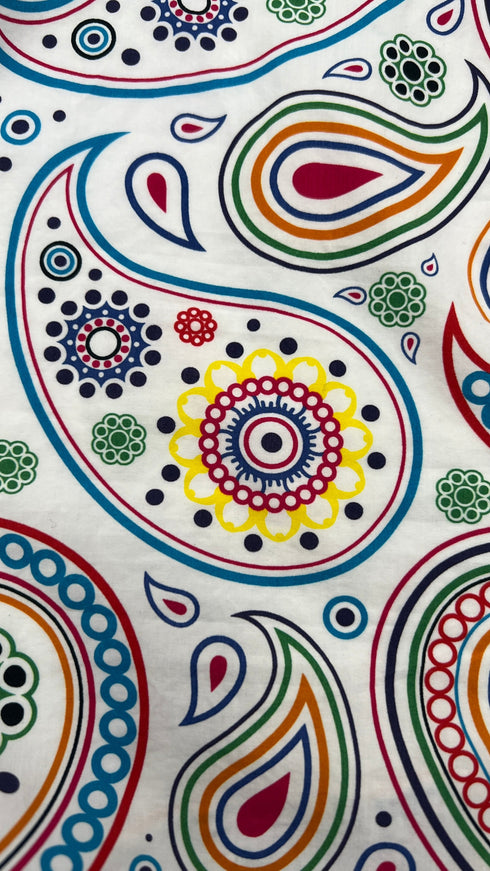 Camicia paisley multicolor