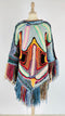 Poncho multicolor