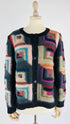 Cardigan a quadri
