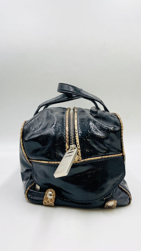 Borsa in pelle vintage