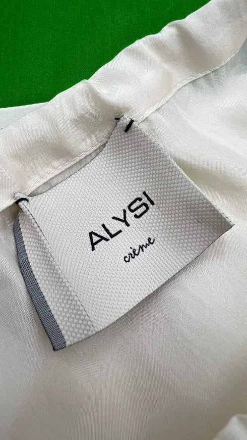 Blusa retro color block