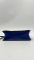 Borsa saffiano blu