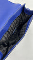 Borsa saffiano blu