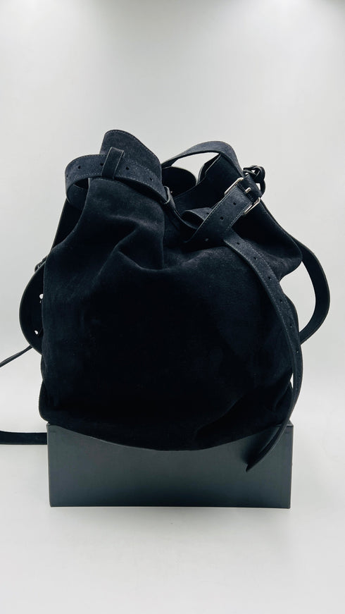 Borsa nabuk nero