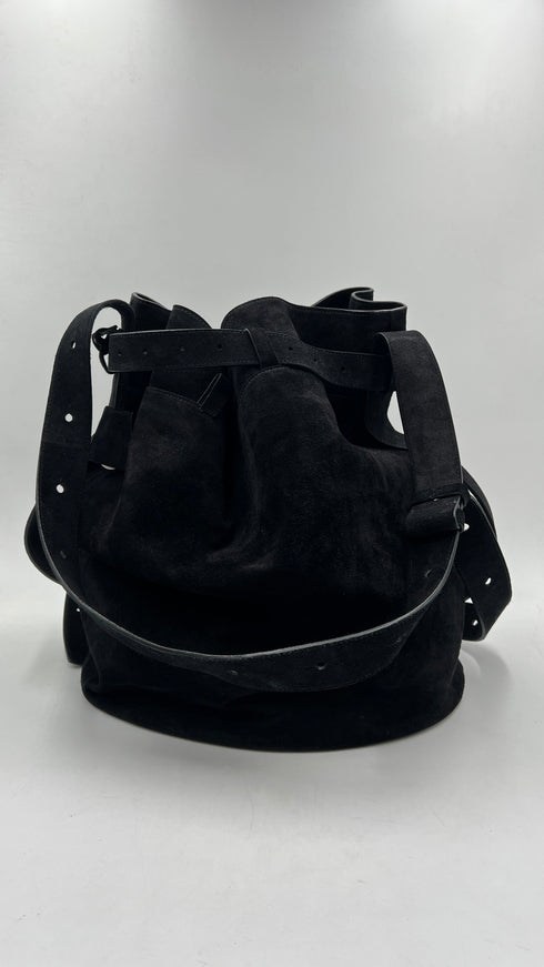 Borsa nabuk nero