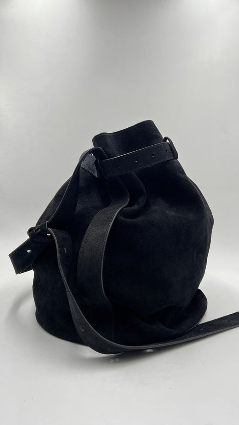 Borsa nabuk nero