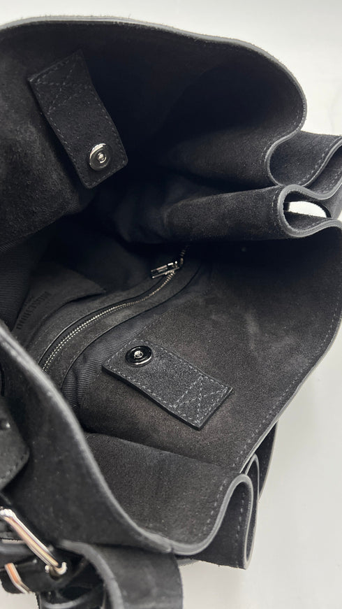 Borsa nabuk nero
