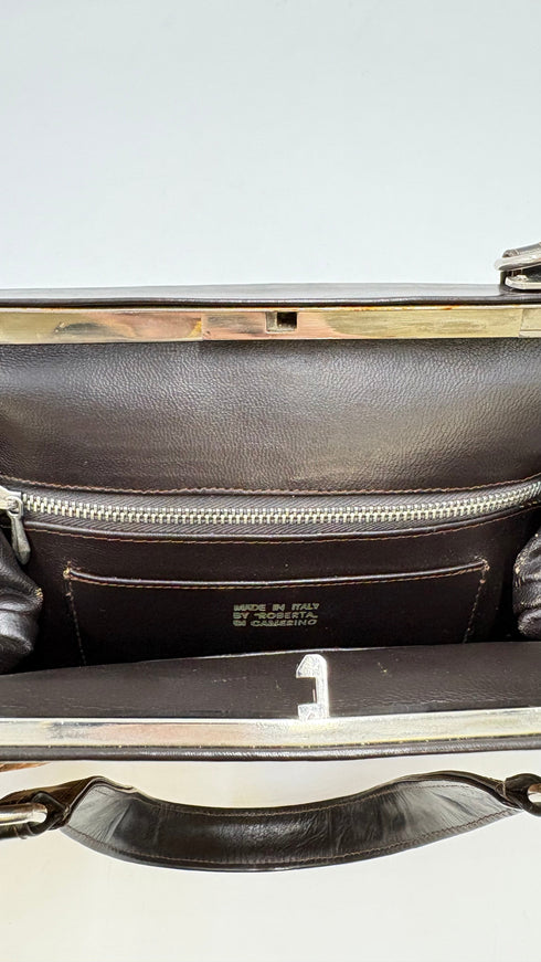 Borsa a mano in velluto