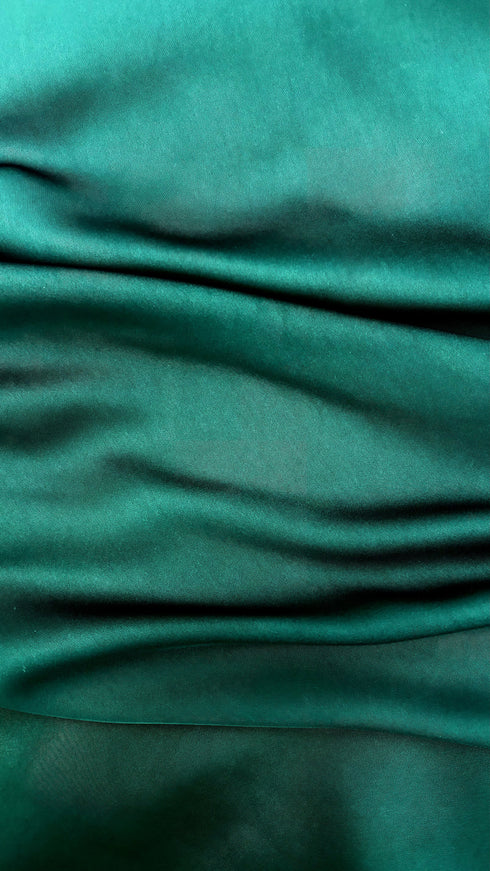 Abito lungo drappeggiato