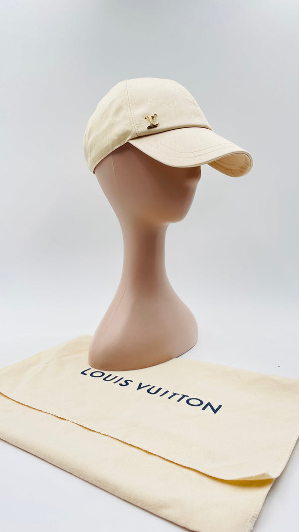 Baseball cap monogram