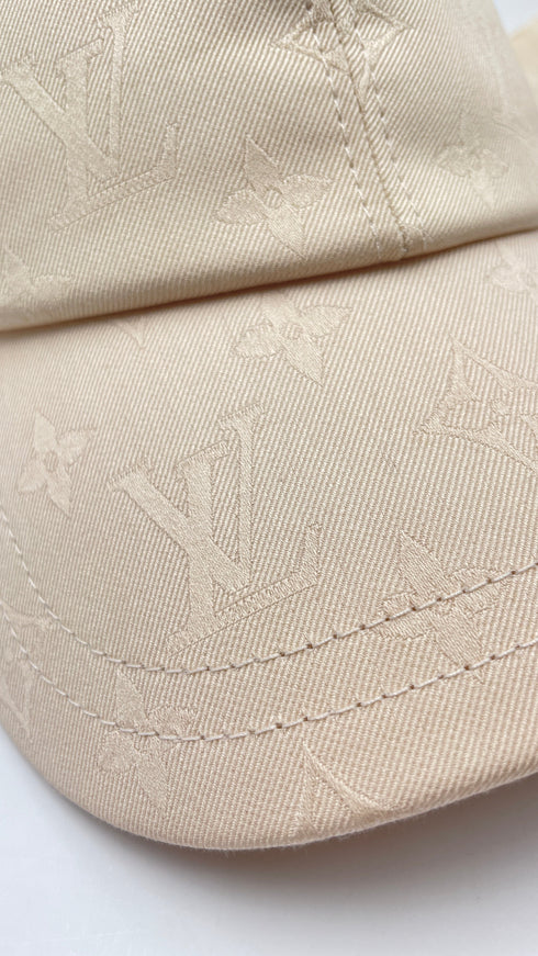 Baseball cap monogram