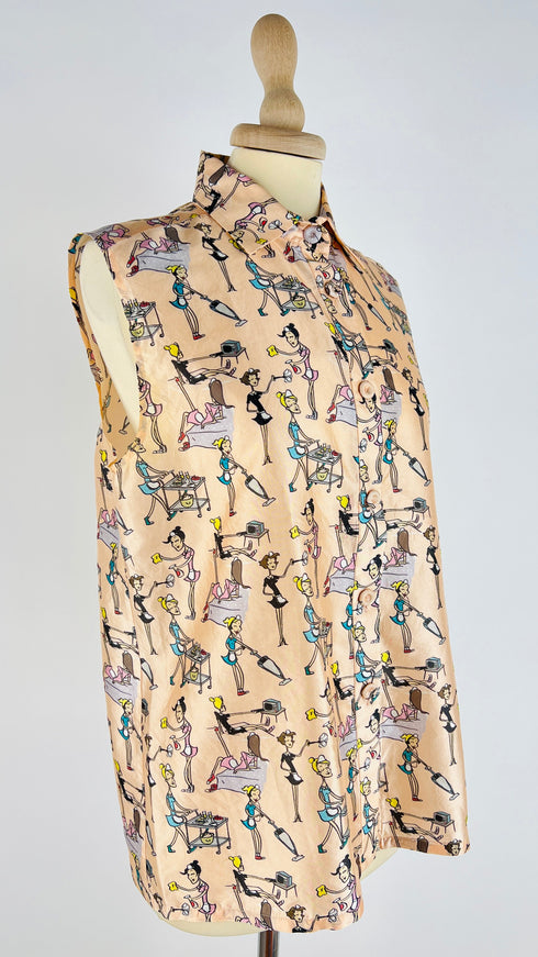 Camicia smanicata fumetto